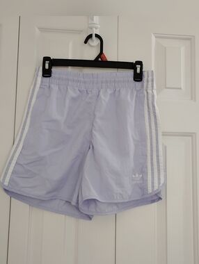 Adidas Men's Adicolor Classics Sprinter Shorts, Violet Tone, XS.